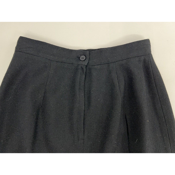 Womens Radcliffe Black Wool Skirt Size Unknown - Picture 8 of 12